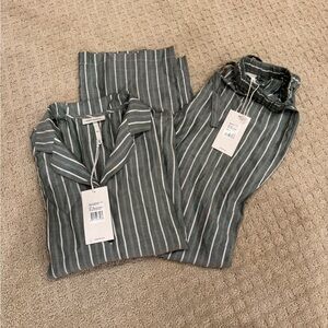 Cozy Earth Striped striped jasper Pajama Set